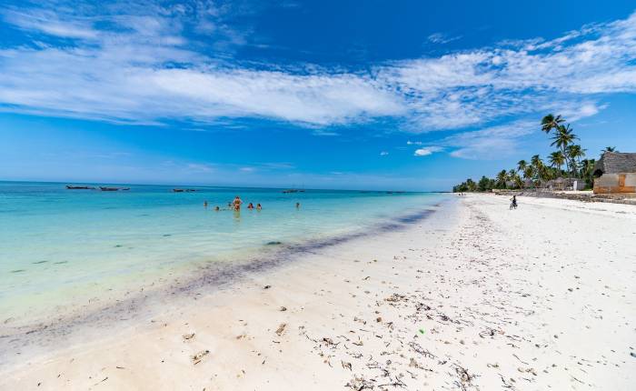 Na Zanzibaru jsou nádherné pláže